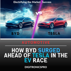 How to Analyze the BYD Cars Role in Sustainable Mobility Vs Tesla USA – Marketing Success | Dtp